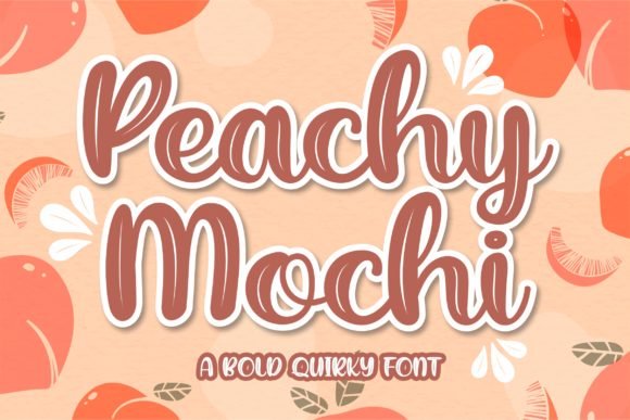 Peachy Mochi Font - Featured Image