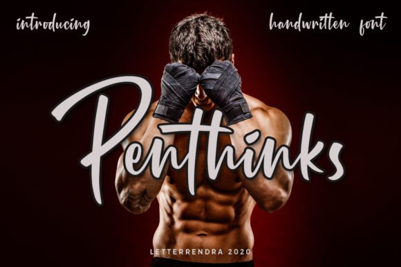 Penthinks Font - Featured Image