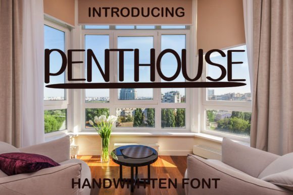 Penthouse Font - Featured Image
