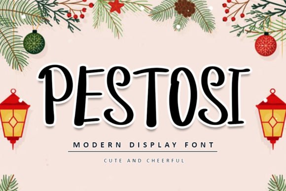 Pestosi Font - Featured Image
