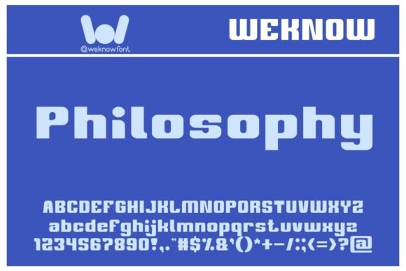 Philosophy Font - Featured Image