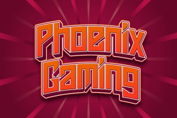 Phoenix Gaming Font - Featured Image