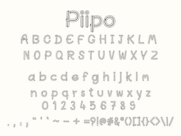 Piipo Font - Featured Image