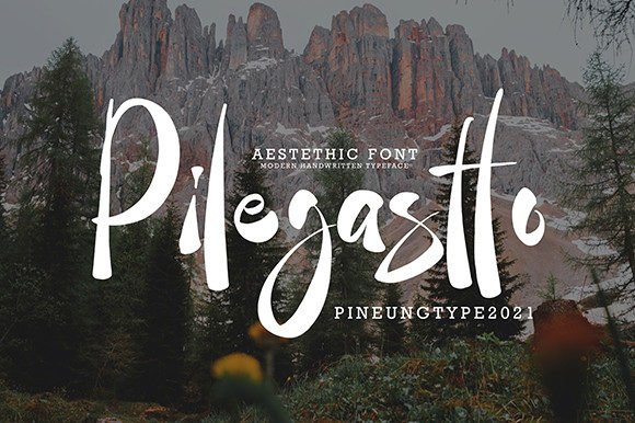 Pilegastto Font - Featured Image