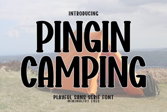 Pingin Camping Font - Featured Image