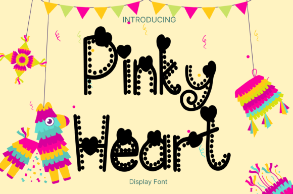 Pinky Heart Font - Featured Image