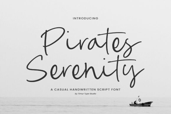 Pirates Serenity Font - Featured Image