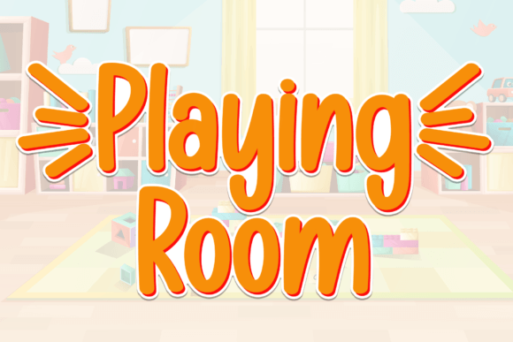Playing Room Font - Featured Image
