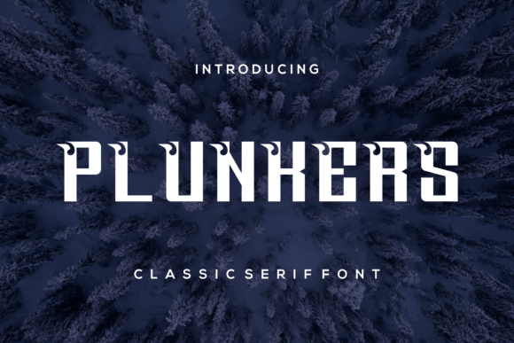 Plunkers Font - Featured Image