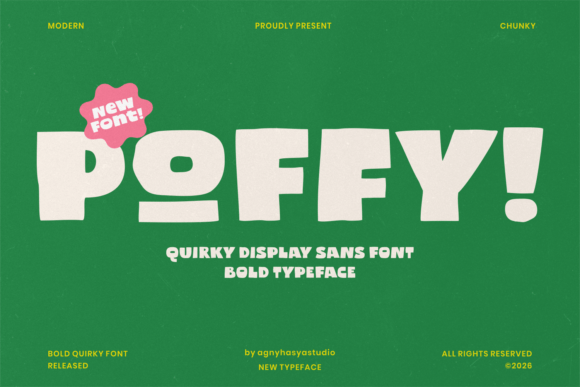 Poffy Font - Featured Image