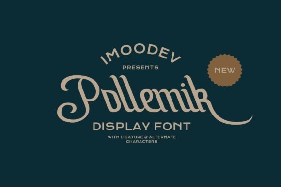 Pollemik Font - Featured Image