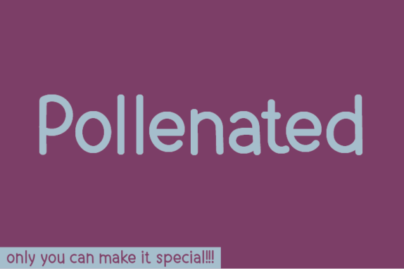 Pollenated Font - Featured Image