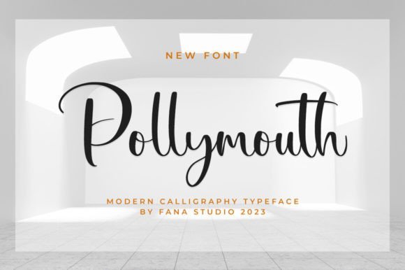 Pollymouth Font - Featured Image