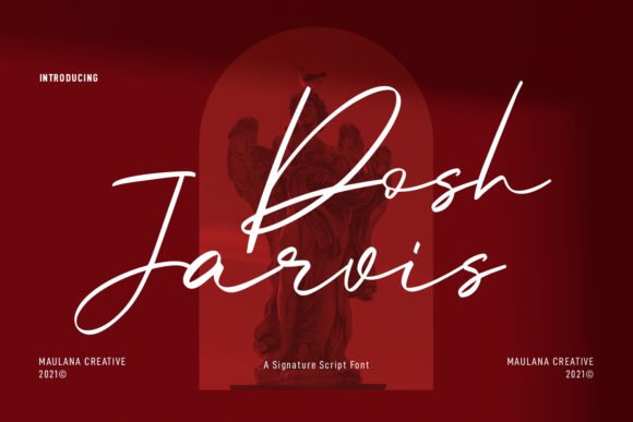 Posh Jarvis Font - Featured Image