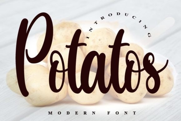 Potatos Font - Featured Image