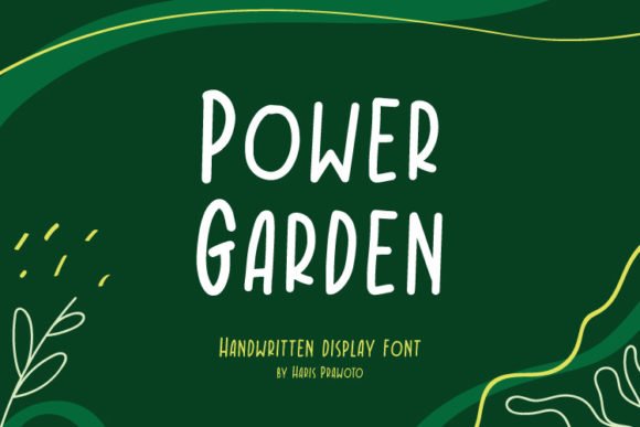 Power Garden Font - Featured Image