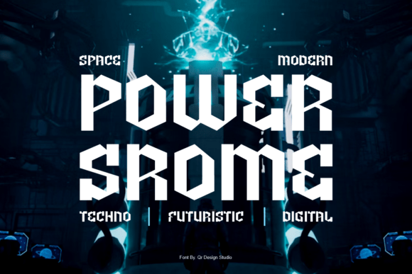 Power Srome Font - Featured Image