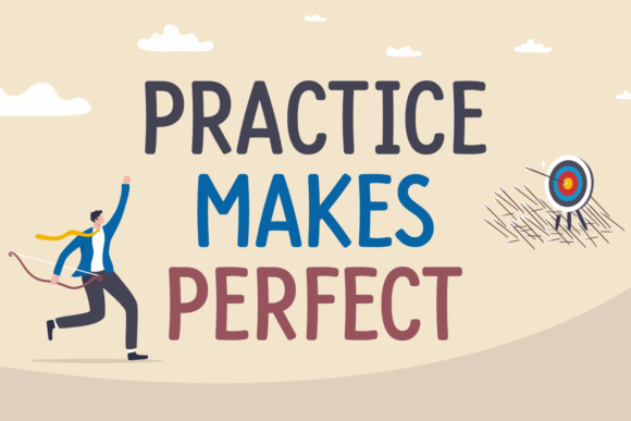 Practice Makes Perfect Font - Featured Image