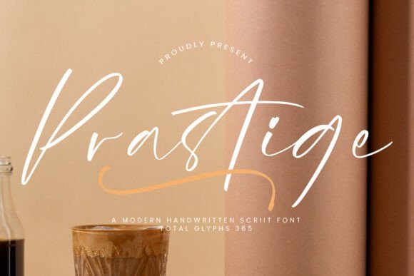 Prastige Font - Featured Image