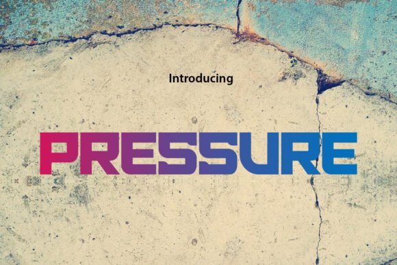 Pressure Font - Featured Image