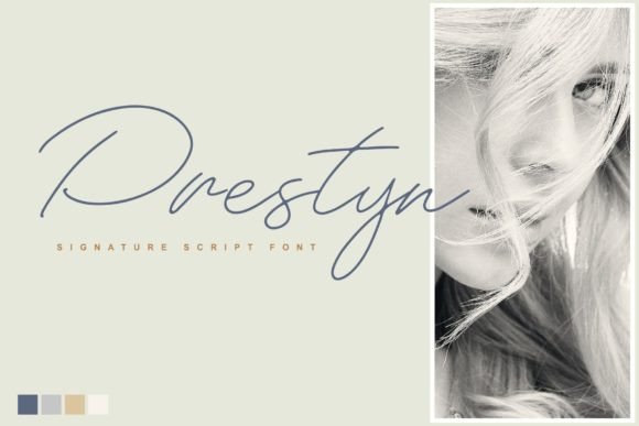 Prestyn Font - Featured Image