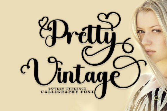 Pretty Vintage Font - Featured Image