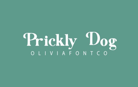 Prickly Dog Font - Featured Image