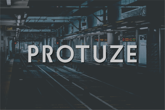 Protuze Font - Featured Image