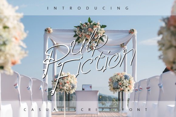 Pulp Fiction Font - Featured Image