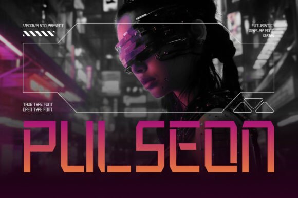 Pulseon Font - Featured Image