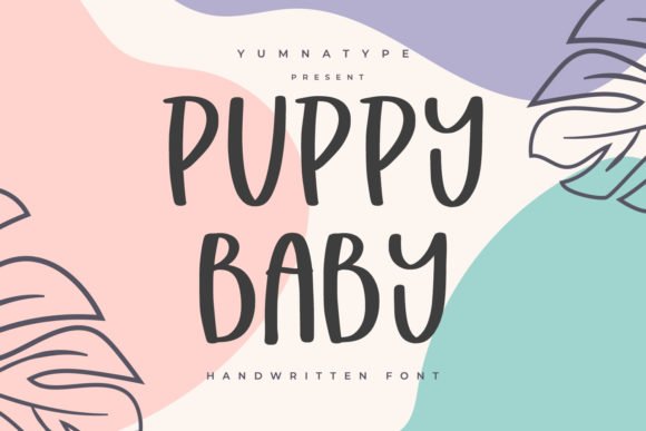 Puppy Baby Font - Featured Image