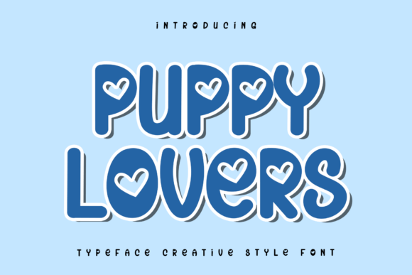 Puppy Lovers Font - Featured Image