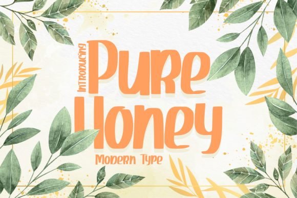Pure Honey Font - Featured Image