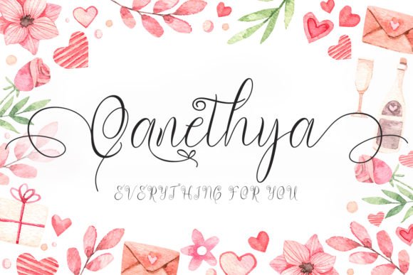 Qanethya Font - Featured Image