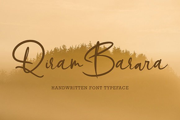 Qiram Barara Font - Featured Image