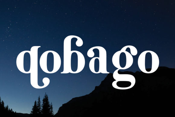 Qobago Font - Featured Image