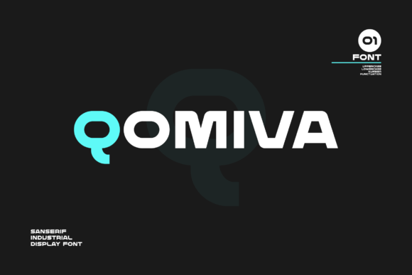 Qomiva Font - Featured Image