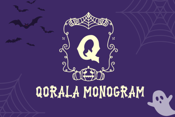 Qorala Monogram Font - Featured Image