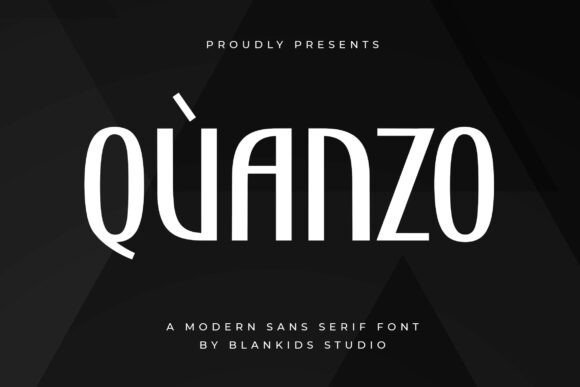 Quanzo Font - Featured Image