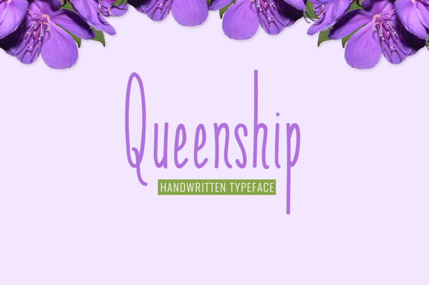 Queenship Font - Featured Image