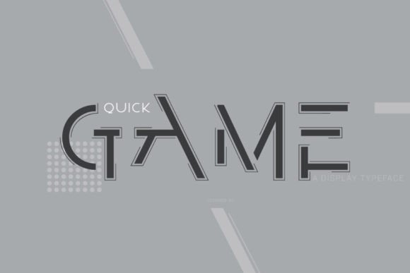 Quick Game Font - Featured Image