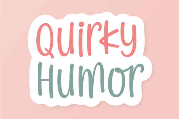 Quirky Humor Font - Featured Image
