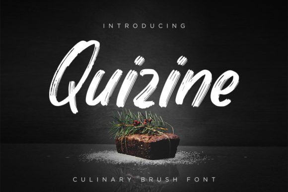Quizine Font - Featured Image