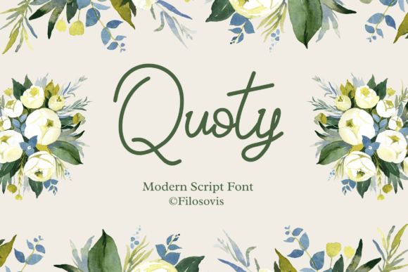 Quoty Font - Featured Image