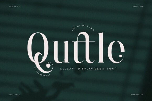 Quttle Font - Featured Image