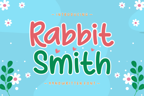 Rabbit Smith Font - Featured Image