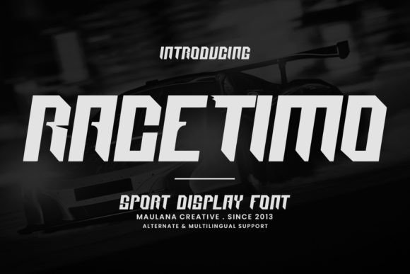 Race Timo Font - Featured Image