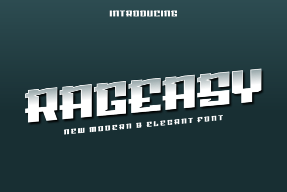 Rageasy Font - Featured Image