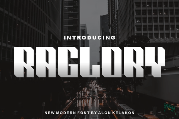 Raglory Font - Featured Image