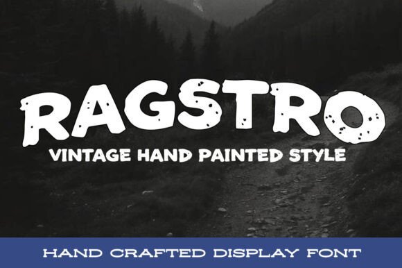 Ragstro Font - Featured Image